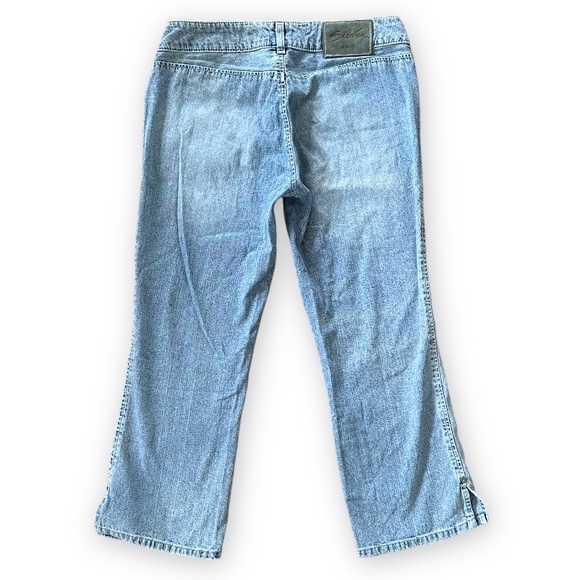 Silver Jeans Denim - 90s Y2K SILVER Vintage Denim Capris